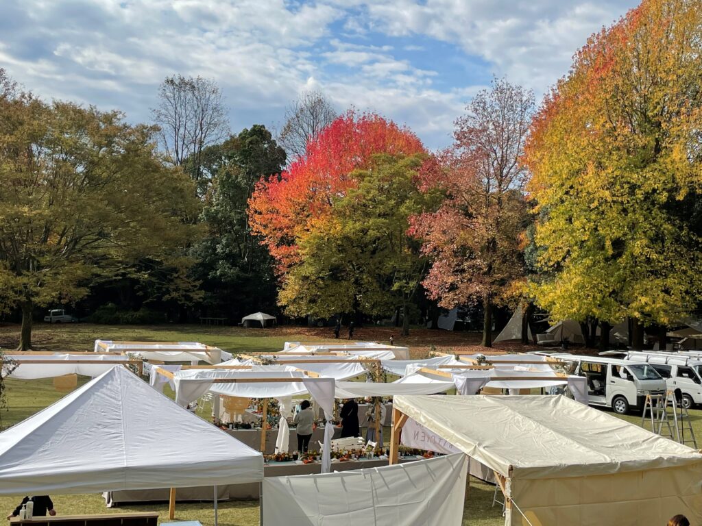  公園 Wedding Autumn ♪ レントオール富士 レントオール富士