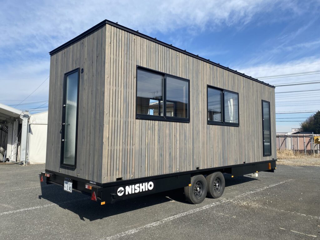 トレーラーハウスレンタル木製/寒冷地仕様 7.2mロングタイプ レントオール富士